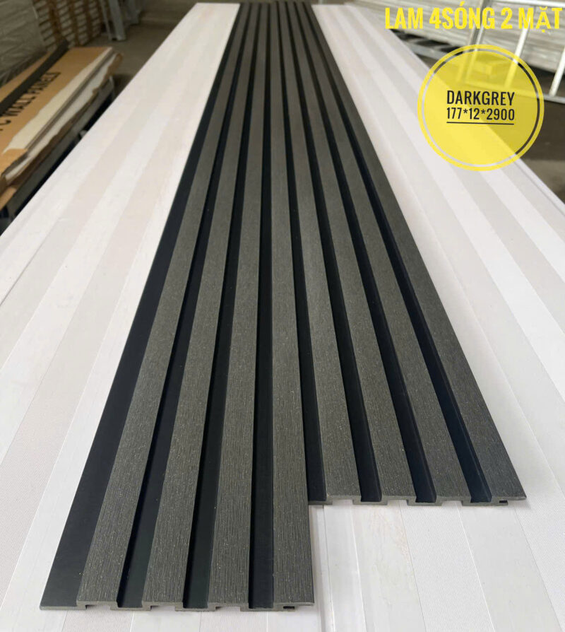 4 Sóng Ngoài Trời 12mm DARKGREY