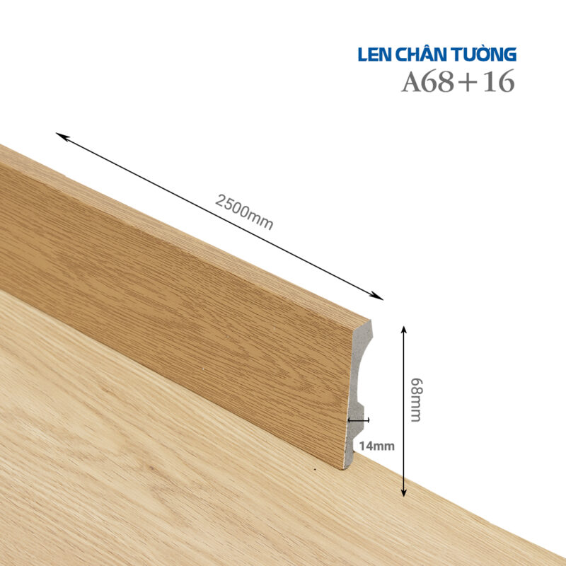 Len Chân Tường 6.8cm A68+16