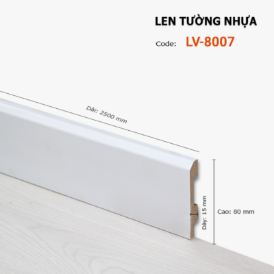 Len Chân Tường 8cm LV-8007