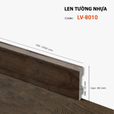 Len Chân Tường 8cm LV-8010