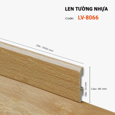 Len Chân Tường 8cm LV-8066