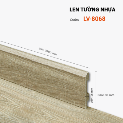 Len Chân Tường 8cm LV-8068