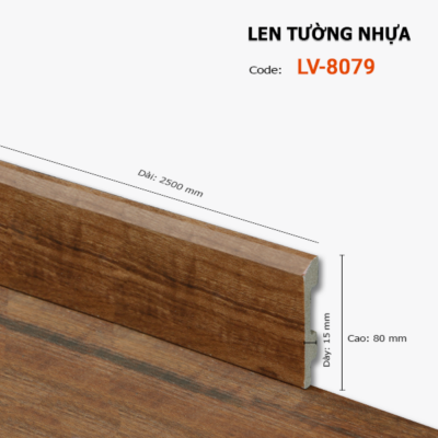 Len Chân Tường 8cm LV-8079