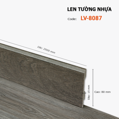 Len Chân Tường 8cm LV-8087