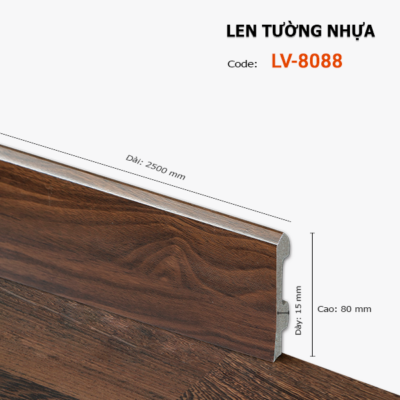 Len Chân Tường 8cm LV-8088