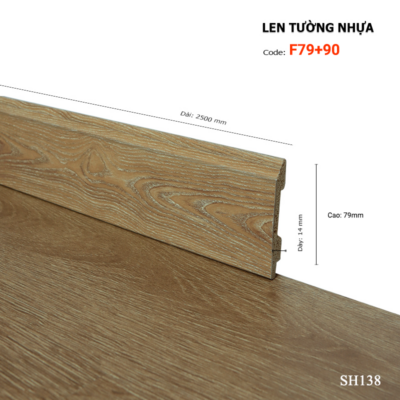 Len Chân Tường 7.9cm F79+90