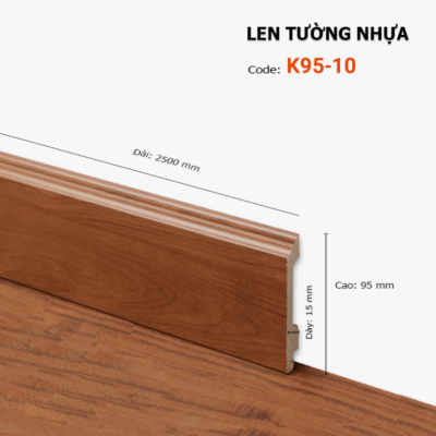 Len Chân Tường 9.5cm K95-10