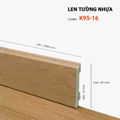 Len Chân Tường 9.5cm K95-16