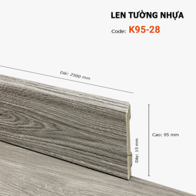 Len Chân Tường 9.5cm K95-28
