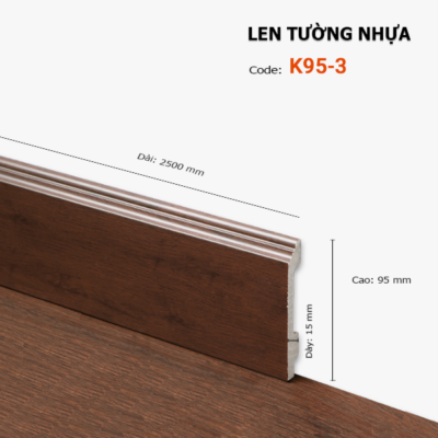 Len Chân Tường 9.5cm K95-3