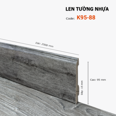 Len Chân Tường 9.5cm K95-88