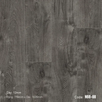 Sàn Gỗ DreamLux Cốt Đen 12MM N68-68