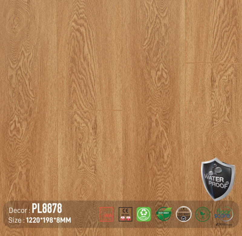 Sàn Gỗ DreamLux PL8878 Cốt Than 8MM