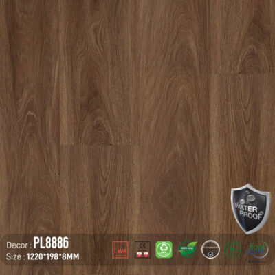 Sàn Gỗ DreamLux PL8886 Cốt Than 8MM