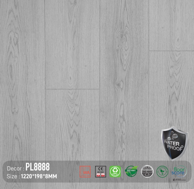 Sàn Gỗ DreamLux PL8888 Cốt Than 8MM