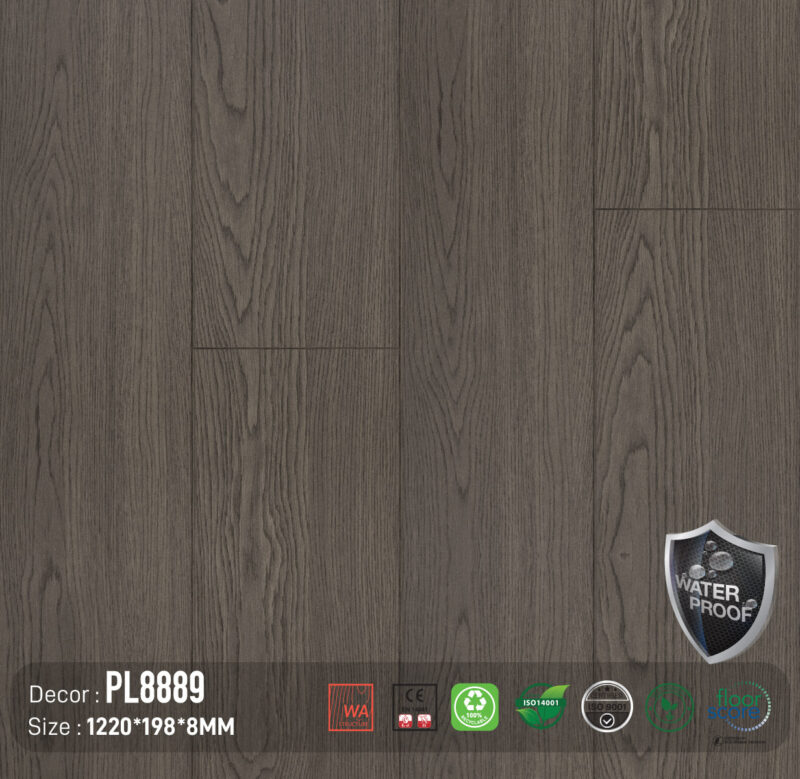 Sàn Gỗ DreamLux PL8889 Cốt Than 8MM