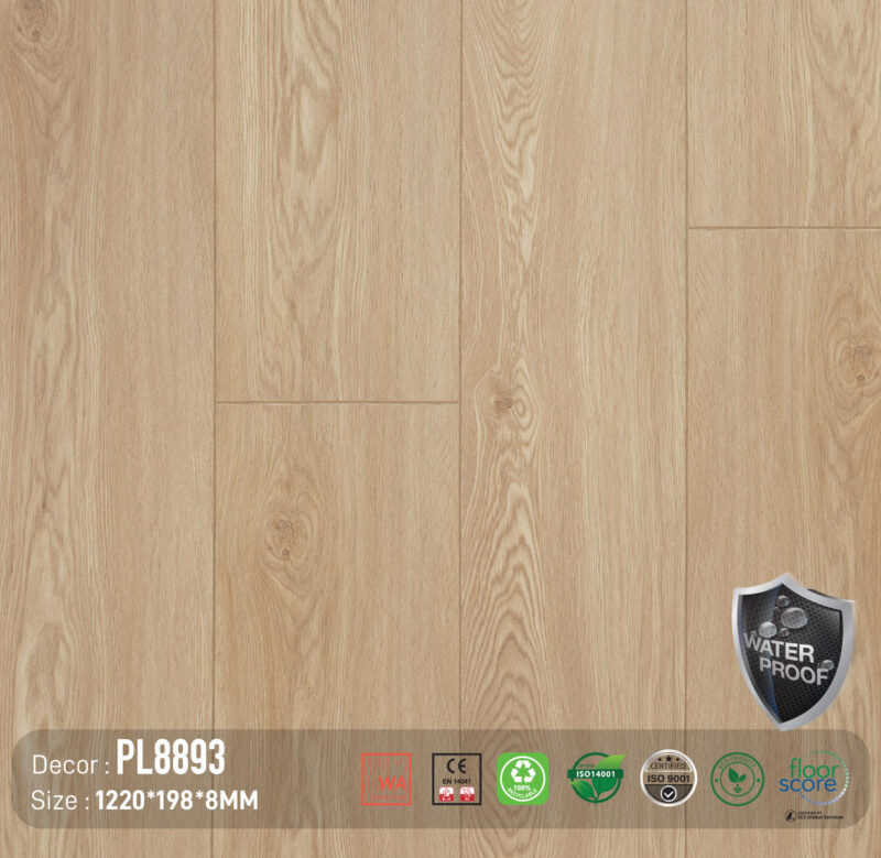 Sàn Gỗ DreamLux PL8893 Cốt Than 8MM