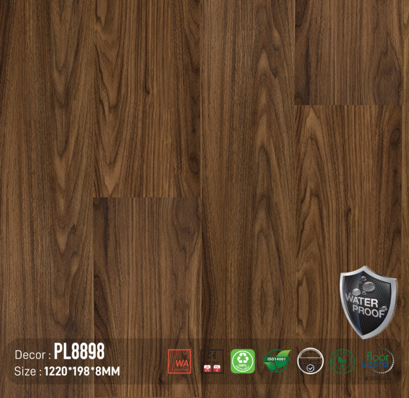 Sàn Gỗ DreamLux PL8898 Cốt Than 8MM
