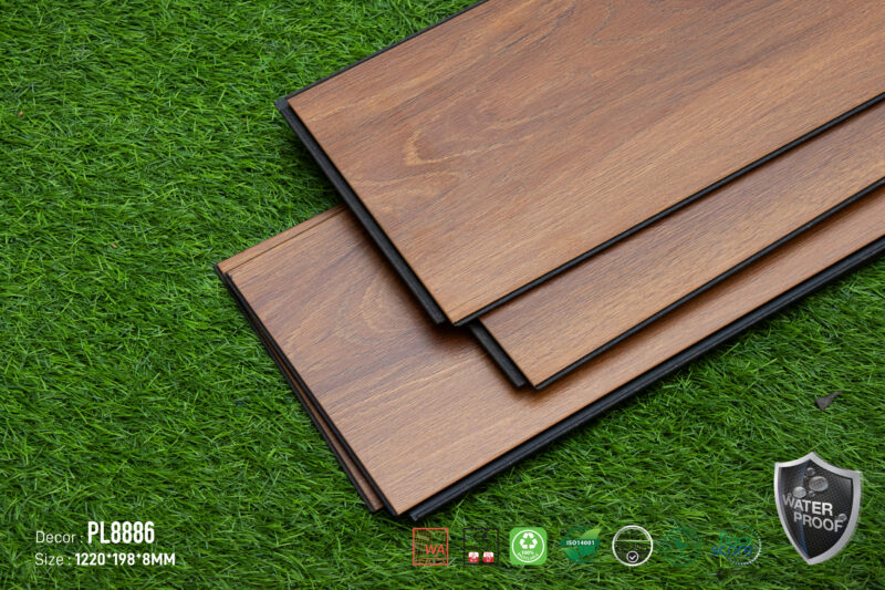 Sàn Gỗ DreamLux PL8886 Cốt Than 8MM