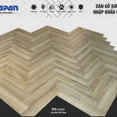 Sàn gỗ Pháp ALSAPAN 12mm 514