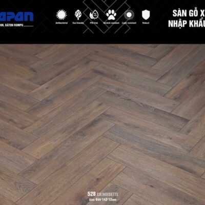 Sàn gỗ Pháp ALSAPAN 12mm 528