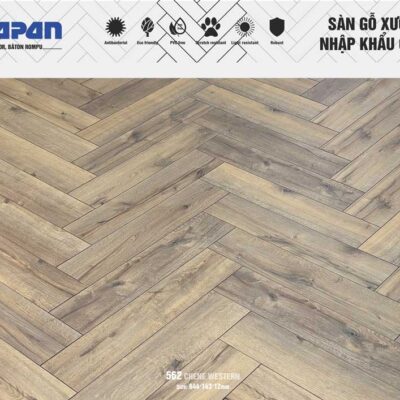 Sàn gỗ Pháp ALSAPAN 12mm 562