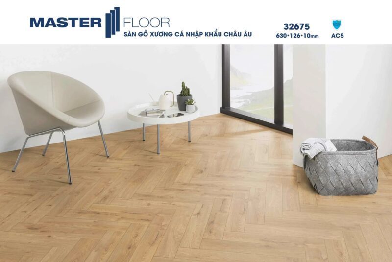 Sàn gỗ Xương cá Đức Masterfloor 10mm 32675
