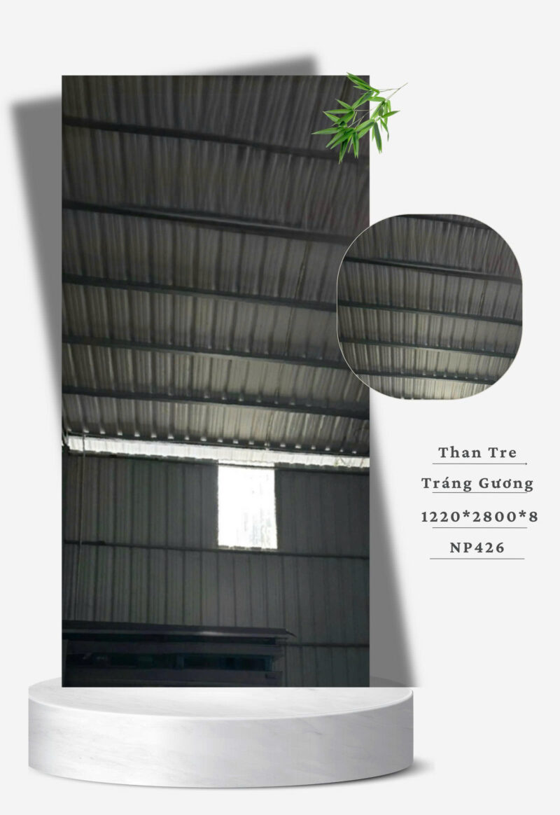 Tấm Than Tre 8mm Tráng Gương NP426