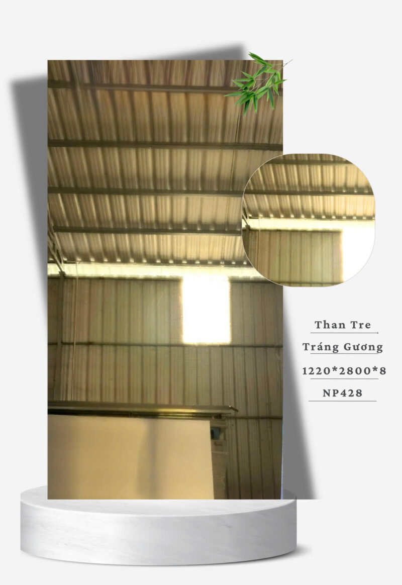Tấm Than Tre 8mm Tráng Gương NP428