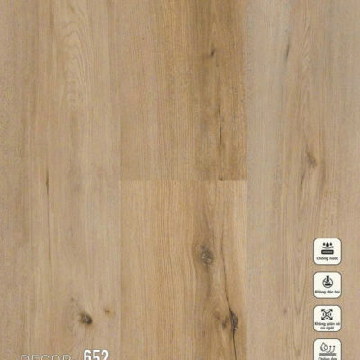 SÀN NHỰA HÈM KHÓA VINAPOLY SPC 5.5MM 652