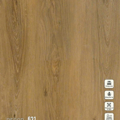 SÀN NHỰA HÈM KHÓA VINAPOLY SPC 5.5MM 631