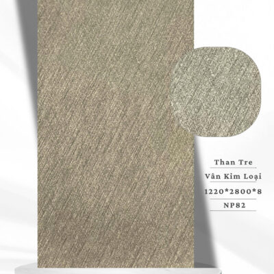 Tấm Than Tre 8mm Vân Kim Loại NP82