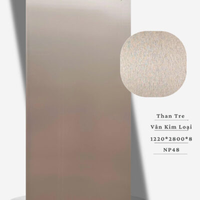 Tấm Than Tre 8mm Vân Kim Loại NP48