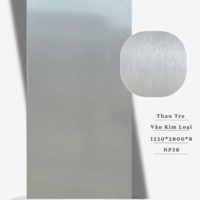 Tấm Than Tre 8mm Vân Kim Loại NP38