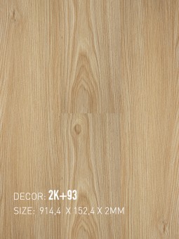 Sàn Nhựa Dán Keo 2K Vinyl 2mm 2K+93